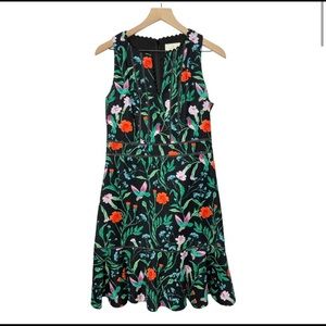 Kate Spade Jardin Hummingbird Dress